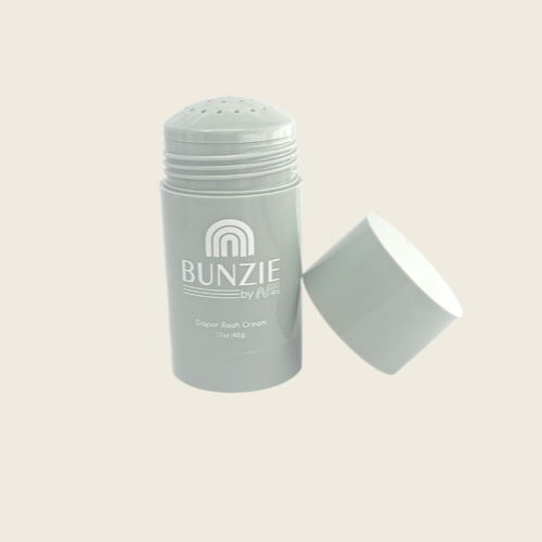 2 Pack Bundle - BUNZIE Mess Free Diaper Rash Cream and Applicator