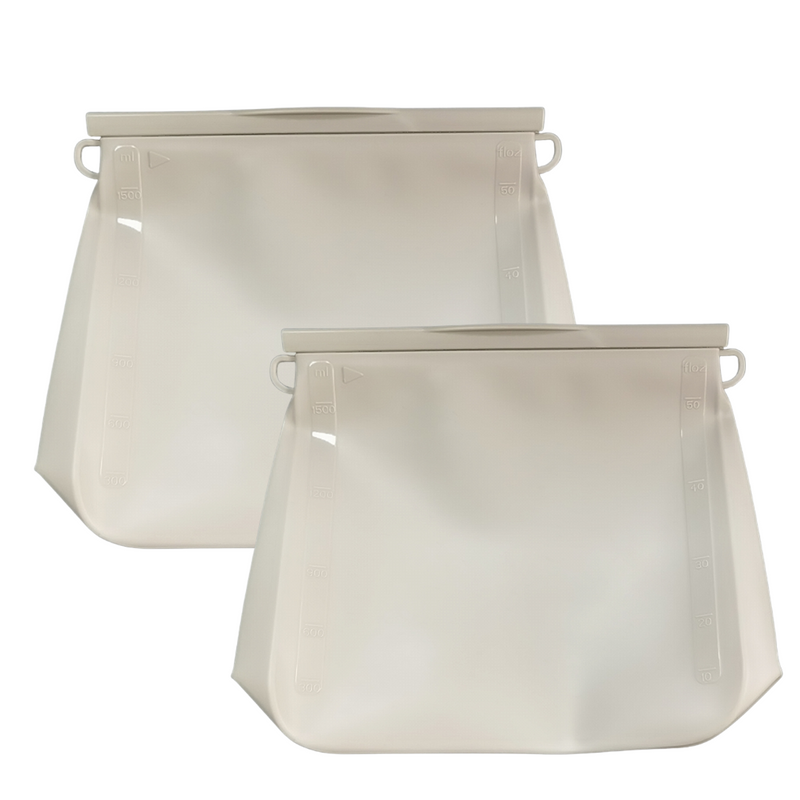 Junobie Silicone Breastmilk Stash Bags 2-Pack Bundle - Little BaeBae