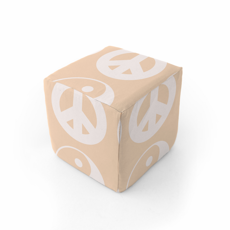 Beige Yin Yang Play Cube