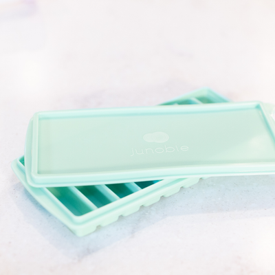 Junobie Reusable Silicone Milk Cube Tray - 2 PACK - Little BaeBae