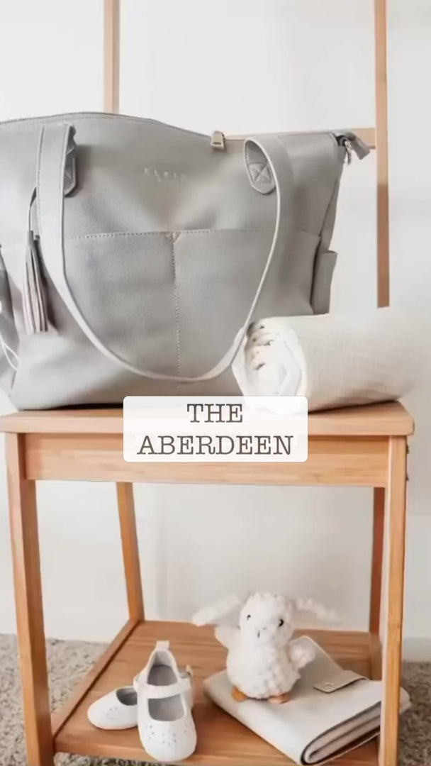 The Aberdeen - Ebony (Ultimate Mom Bag)