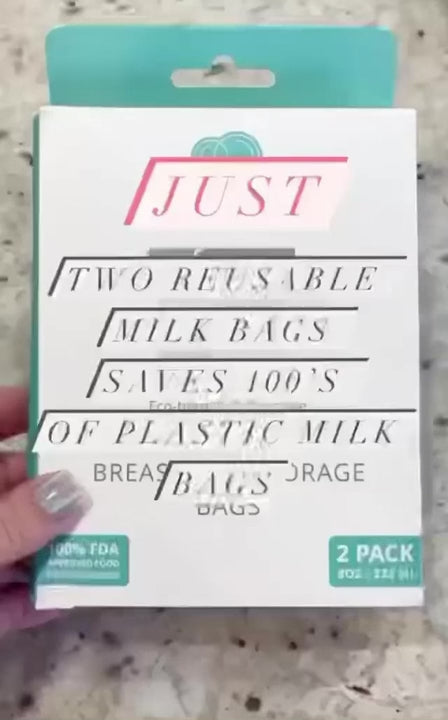 Junobie Reusable Silicone Breastmilk Storage Bags - Starter Kit