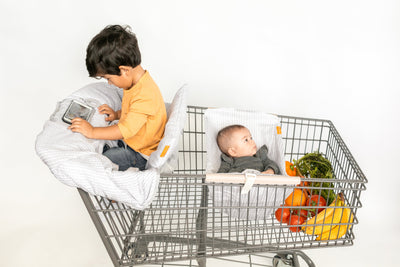 Baby Shopping Cart Cover - Little Arrows Design - Little BaeBae