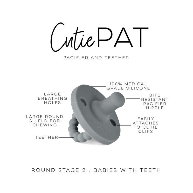 Ryan And  Rose Cutie PAT Pacifier and Teether - Little BaeBae