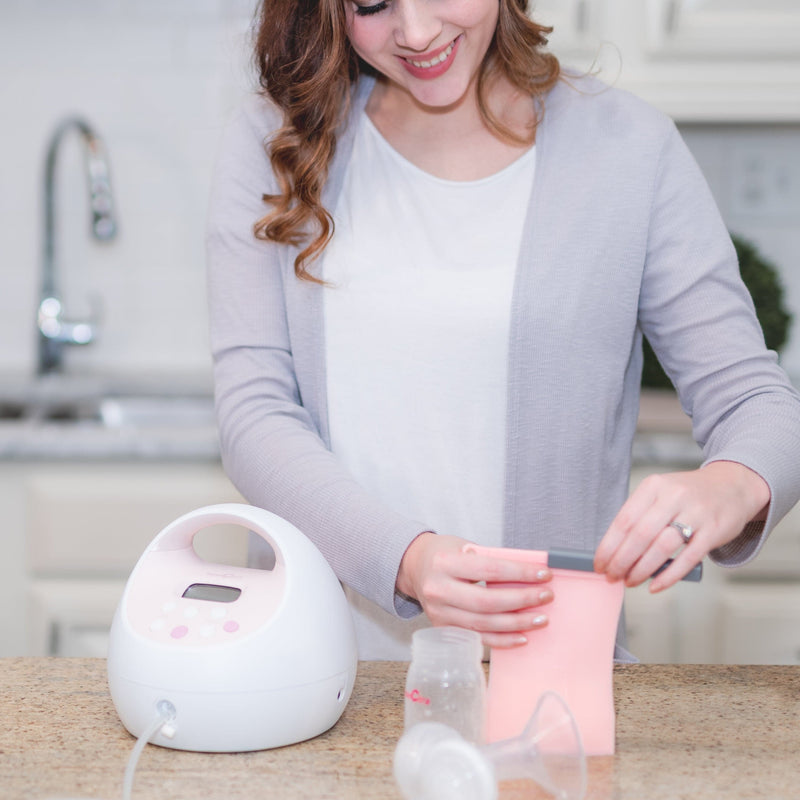 Junobie Reusable Silicone Breastmilk Storage Bags - Starter Kit - Little BaeBae