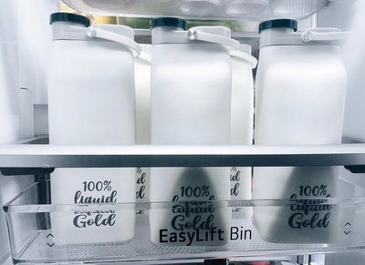 Junobie Liquid Gold Reusable Milk Storage Boxes - 2 PACK - Little BaeBae