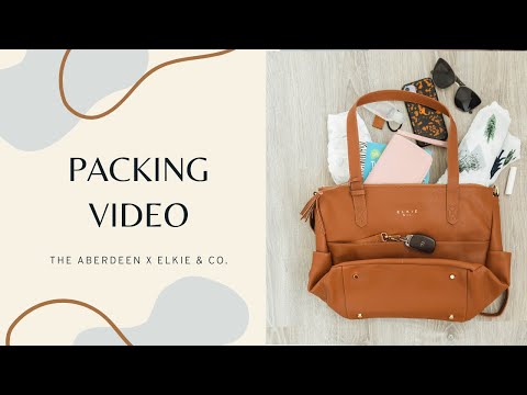 The Aberdeen - Stone (Ultimate Mom Bag)