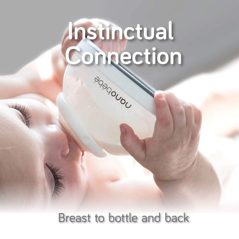 Breast Baby Transition Bottle 8oz - Little BaeBae