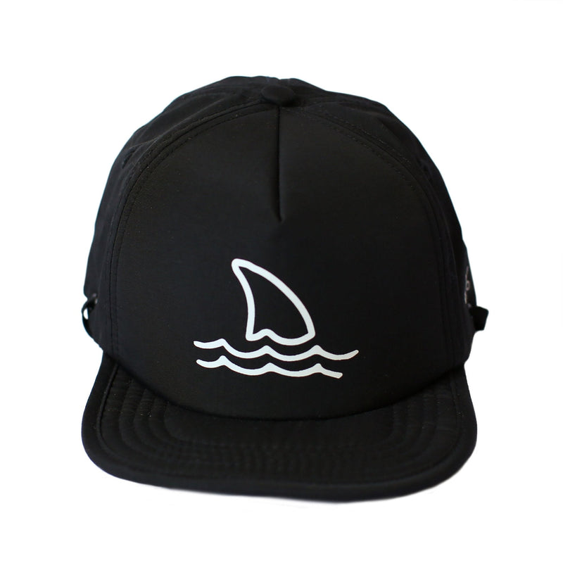 Shark Fin Hat - Black - Little BaeBae